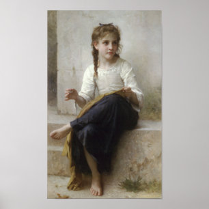 Syn av William-Adolphe Bouguereau Poster