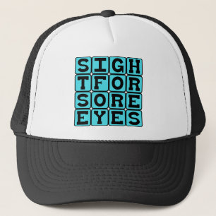 Syn för sorger ögon, lindrande närvaro keps