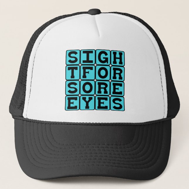 Syn för sorger ögon, lindrande närvaro keps (Framsida)