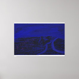 Syn på havet Utsträckt Canvas Print