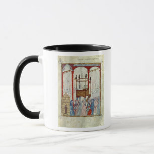 Synagoga c.1350, nordliga Spanien Mugg