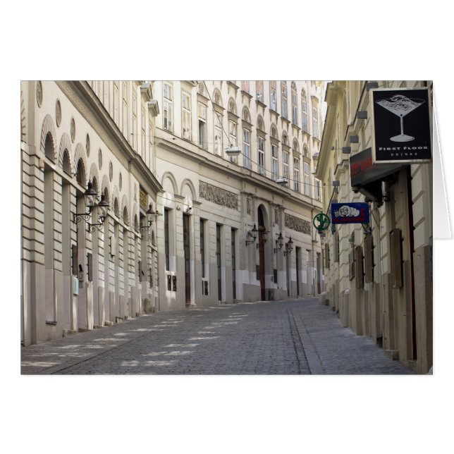 Synagogue in Seitenstettengasse Hälsningskort (Framsidan Horizontal)
