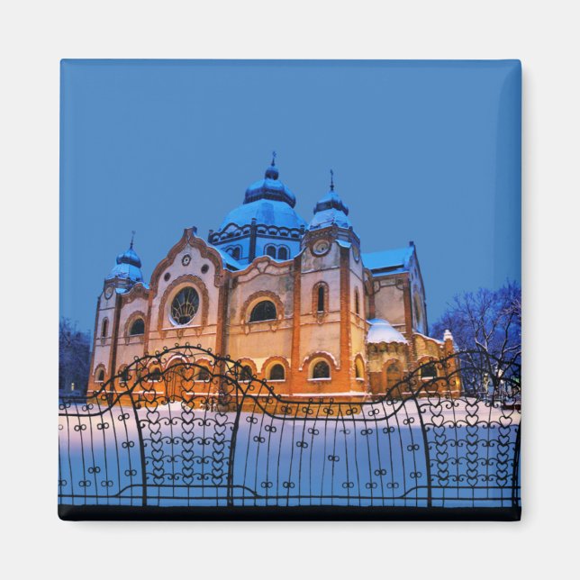 Synagogue Magnet (Framsidan)