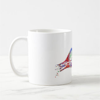 Synapsereceptor, neurology, medicinsk konst kaffemugg