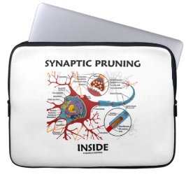 Synaptic beskära inre NeuronSynapseNeurology Laptop Sleeve