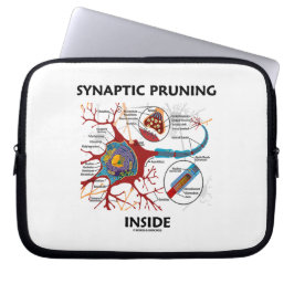 Synaptic beskära inre NeuronSynapseNeurology Laptop Sleeve