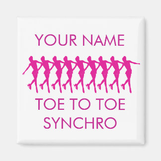 SYNCHRO FIGUR SKATING MAGNET