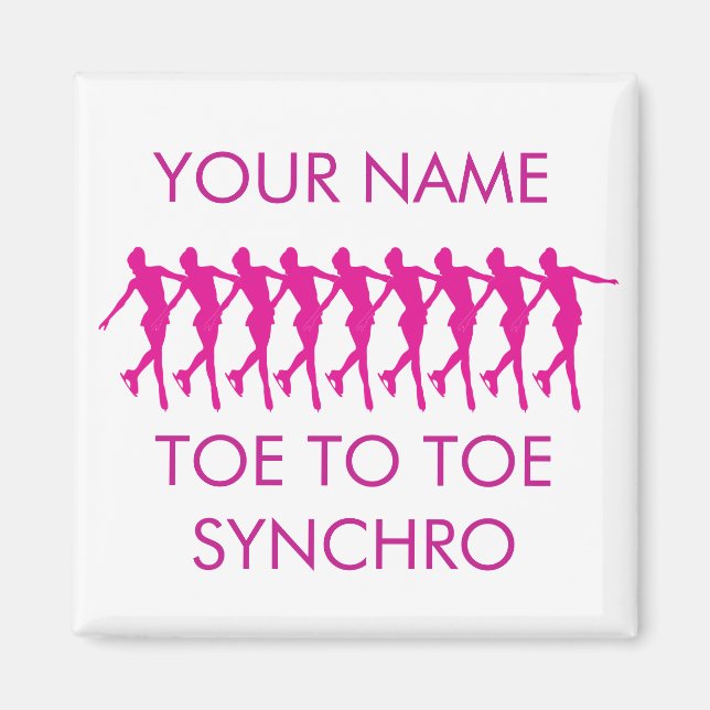 SYNCHRO FIGUR SKATING MAGNET (Framsidan)