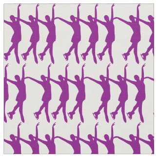 Synchro Ice Skate Fabric Skater Figur Tyg