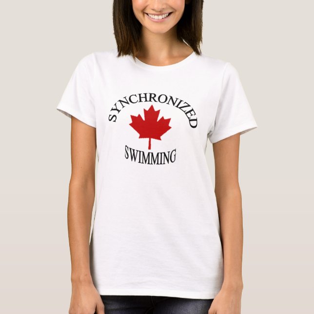 Synchro Kanada Tee Shirt (Framsida)