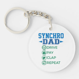 Synchro Pappa-enheten Betalar Clap Synchronized Sk