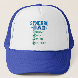 Synchro Pappa-enheten Betalar Clap Synchronized Sk Keps
