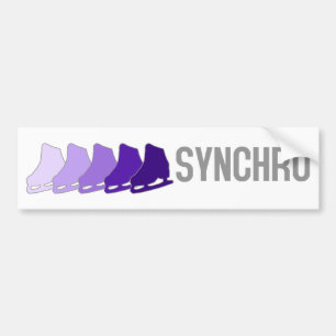 Synchro skridskor bildekal