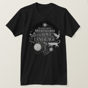 SynchroMysticism är min Kärlek språkbomull Tee