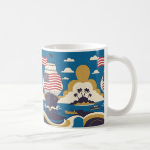 Synd Columbus-dagspresent Idea Kaffemugg
