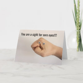 Synd för Ögon, missad. Kort