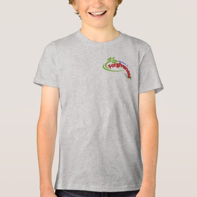Synd (Matthew 6:14) Barn Tshirt T Shirt (Framsida)