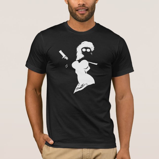 Synda stadsflickan tee shirt (Framsida)