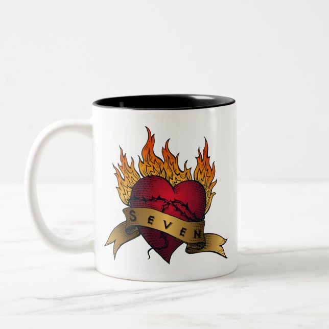 Syndar den fulla nollan för muggChock Två-Tonad Mugg (Vänster)