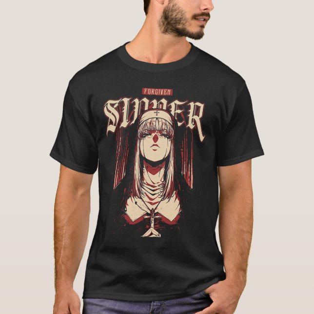 Syndare (Förlåtna)  T Shirt (Framsida)