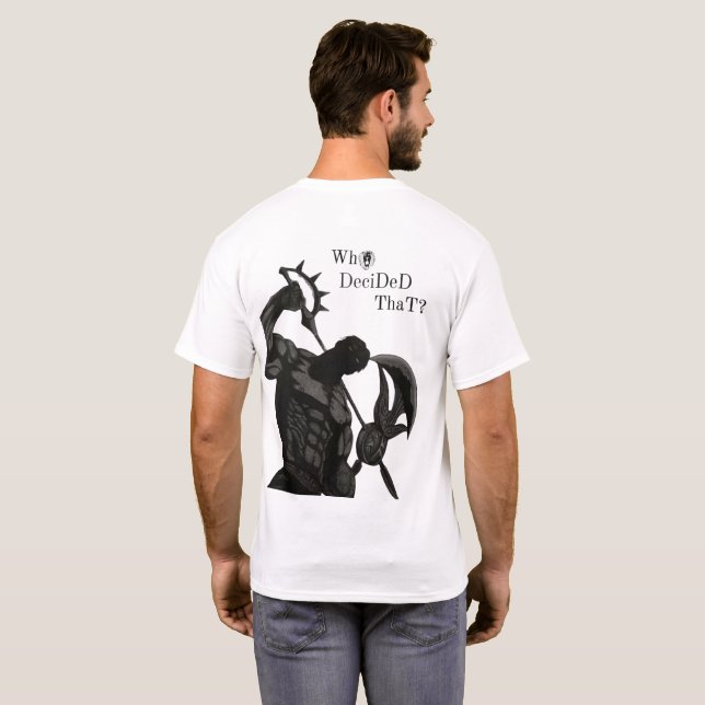 synden stolthet  t shirt (Hel baksida)