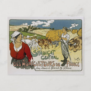 Syndicat Central des Agriculculdes de Frankrike Vykort