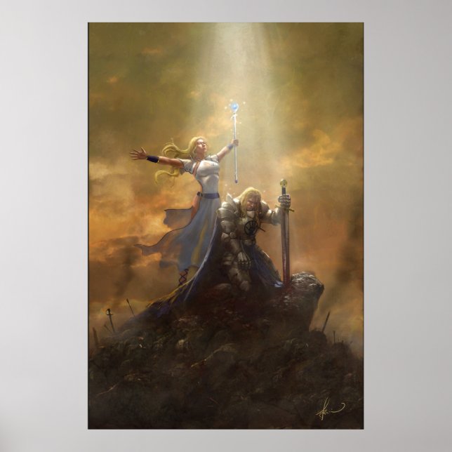 Syndicate Healer & Knight Poster (Framsidan)