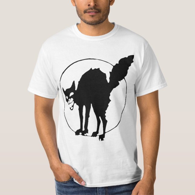 Syndikalist katt t-shirt (Framsida)