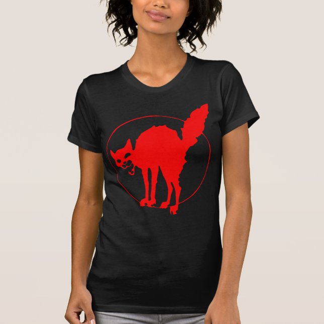 Syndikalist katt tröja (Framsida)