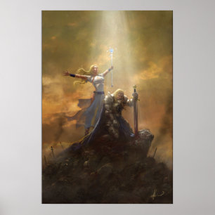 Syndikatbotemedel & riddare poster