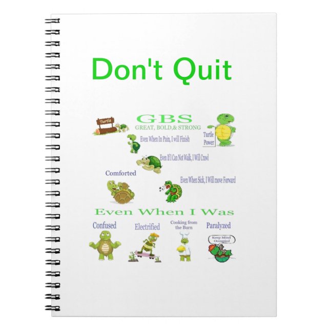 syndrom för anteckningsbokguillainbarre anteckningsbok med spiral (Framsidan)