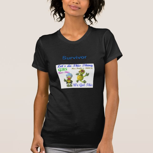 syndrom för barre för kvinnatshirtsguillain tee (Framsida)