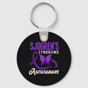 Syndrome Awareness Sjogrens syndrom Warrior Nyckelring