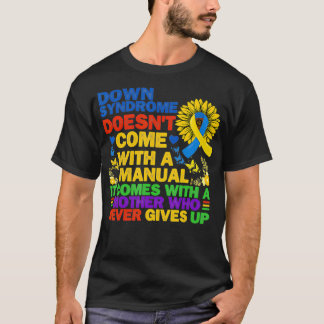 Syndrome Gult och blått band Sunflow T Shirt