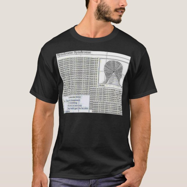 Syndrome Syndrome T-Shirt (Framsida)
