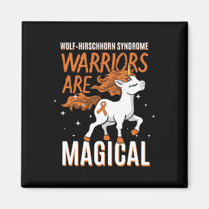 Syndrome Warrior Unicorn Älskare Whs Advoccate Magnet