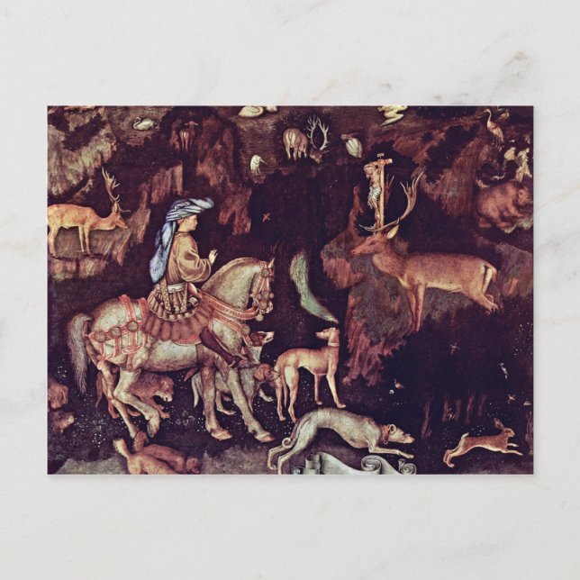 Synen av Saint Eustathius från Namn vid födseln Vykort (Framsida)