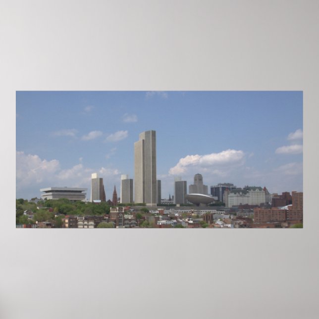 Synen på Albany i centrala staden maj 2009 Poster (Framsidan)