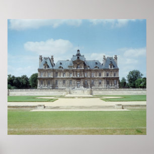 Synen på Chateau de Maisons fasad i Öster Poster