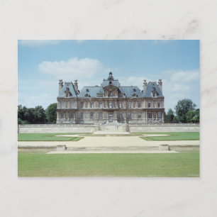 Synen på Chateau de Maisons fasad i Öster Vykort