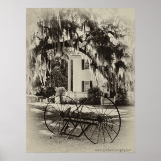 Synen på den gamla syd-poster poster