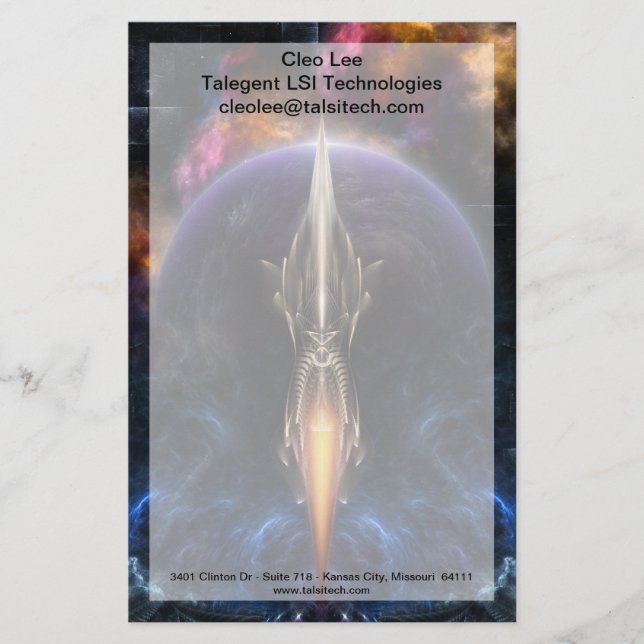 Synen på flygfraktets konst brevpapper (Framsida)