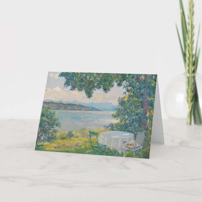 Synen på Sjö Starnberg | Edward Cucuel Kort (Framsida)