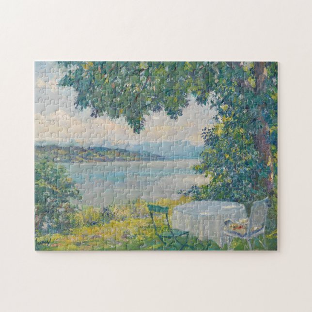 Synen på Sjö Starnberg | Edward Cucuel Pussel (Horisontell)