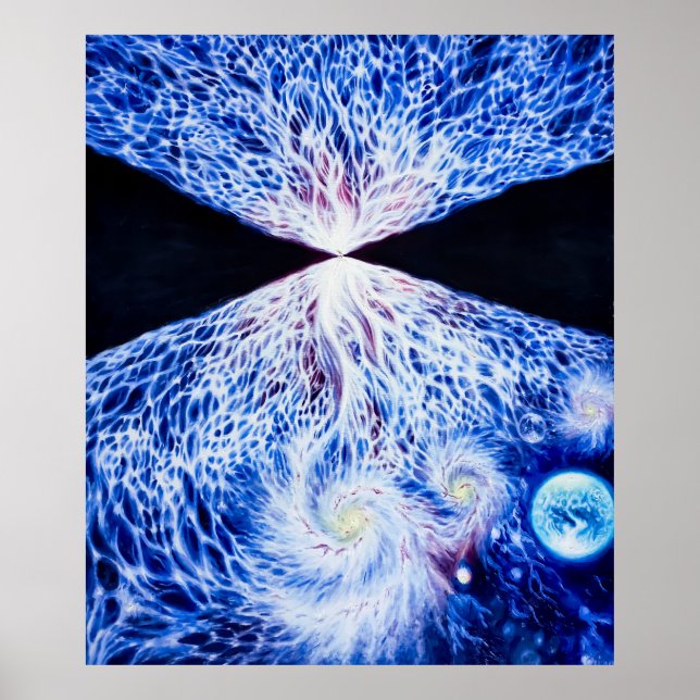 Synen på universum efter storslaget poster (Framsidan)
