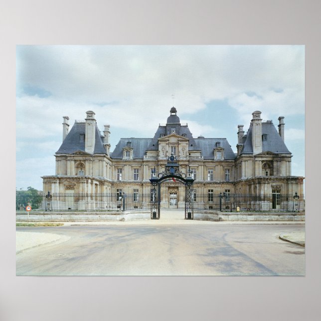 Synen på Västern Chateau de Maisons Poster (Framsidan)