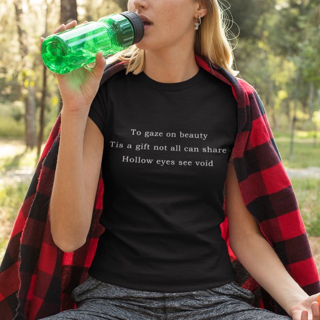 Synens Gåva Haiku T Shirt (Skapare uppladdad)