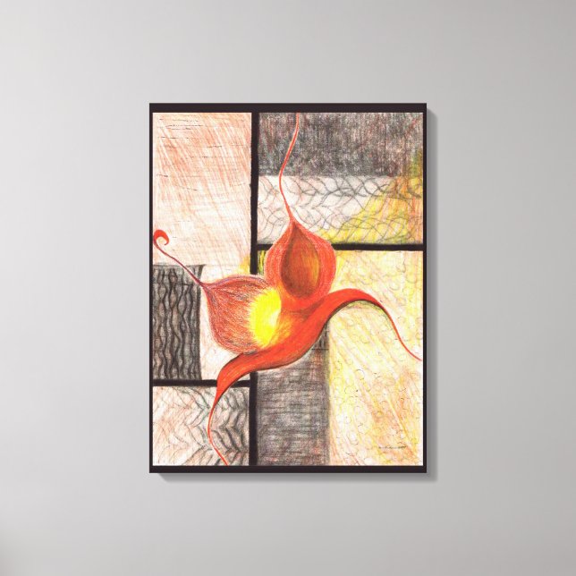 Synergy Hand-illustrated (Ebony Kant) Canvas Art (Framsida)