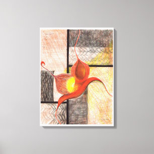 Synergy Hand-illustrated (Elfenbenskusten Kant) Ca Canvastryck
