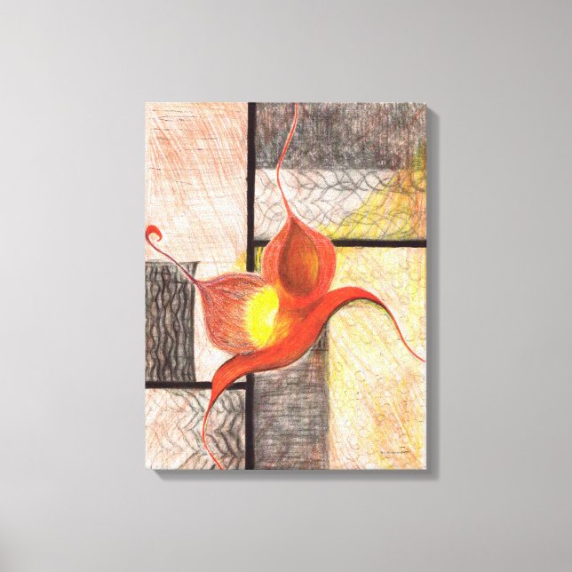 Synergy Hand-Illustrerad (gränslös) Canvas Art (Framsida)